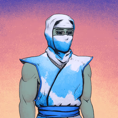 Tie Dye Ninja #7439