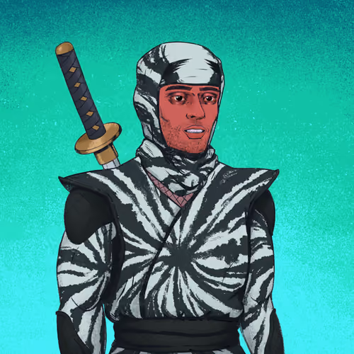 Tie Dye Ninja #3042