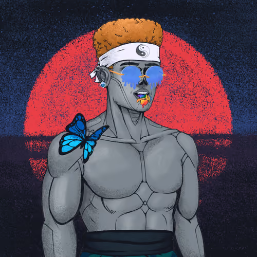 Tie Dye Ninja #2266