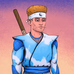 Tie Dye Ninja #2672