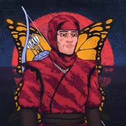 Tie Dye Ninja #5984