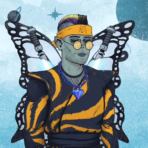 Tie Dye Ninja #6134