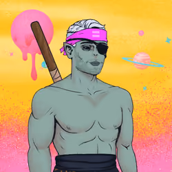 Tie Dye Ninja #6959