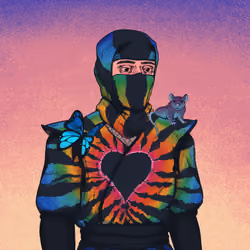 Tie Dye Ninja #3345