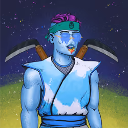 Tie Dye Ninja #7384