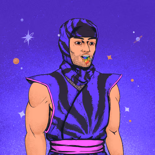 Tie Dye Ninja #107