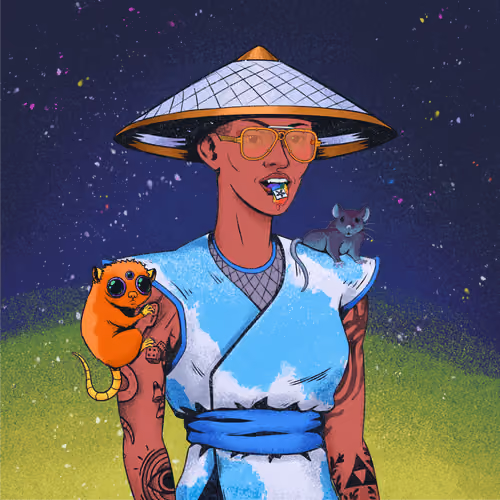 Tie Dye Ninja #1643