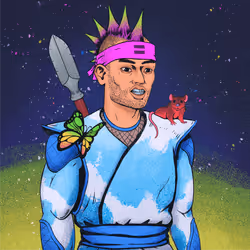 Tie Dye Ninja #3550