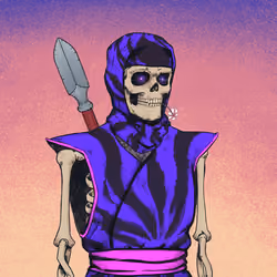 Tie Dye Ninja #1459