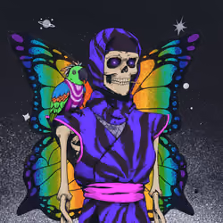 Tie Dye Ninja #6682