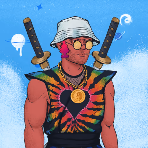 Tie Dye Ninja #4494