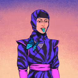 Tie Dye Ninja #759