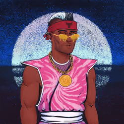 Tie Dye Ninja #2203