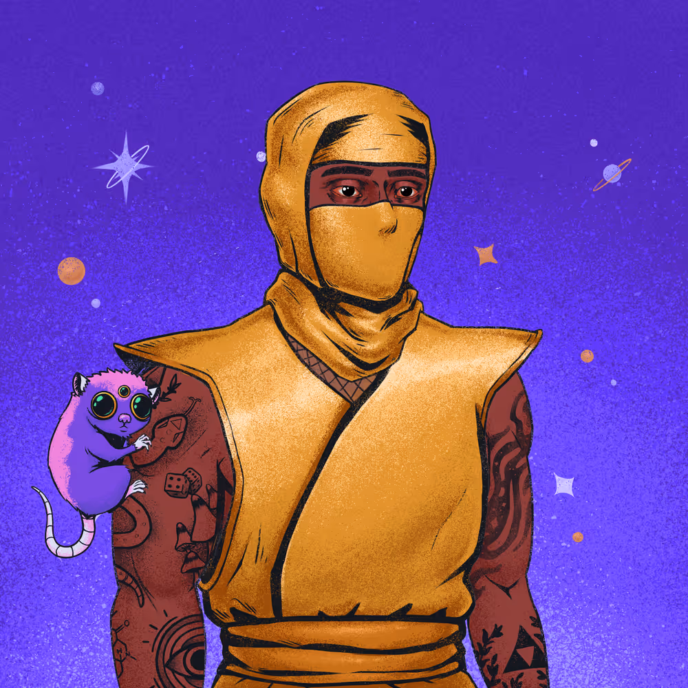 Tie Dye Ninja #7739