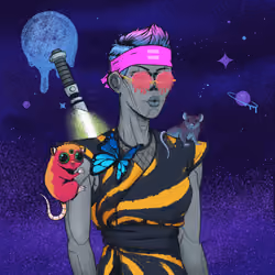 Tie Dye Ninja #7159