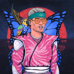 Tie Dye Ninja #570