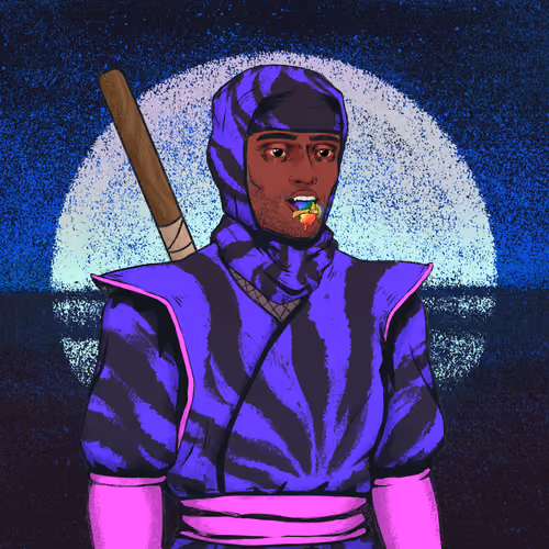 Tie Dye Ninja #6887