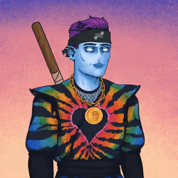 Tie Dye Ninja #1048