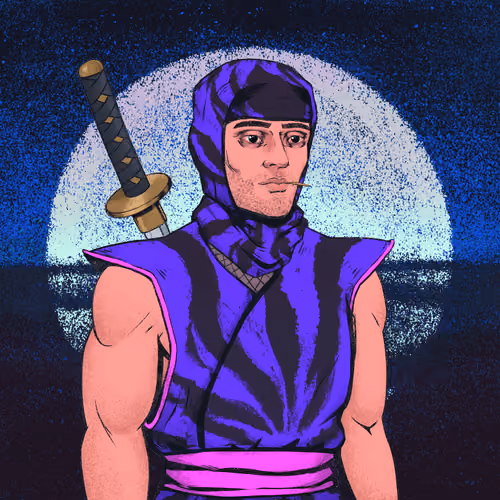 Tie Dye Ninja #2668