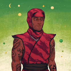 Tie Dye Ninja #4611