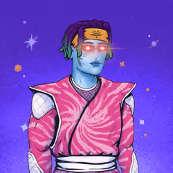 Tie Dye Ninja #5085