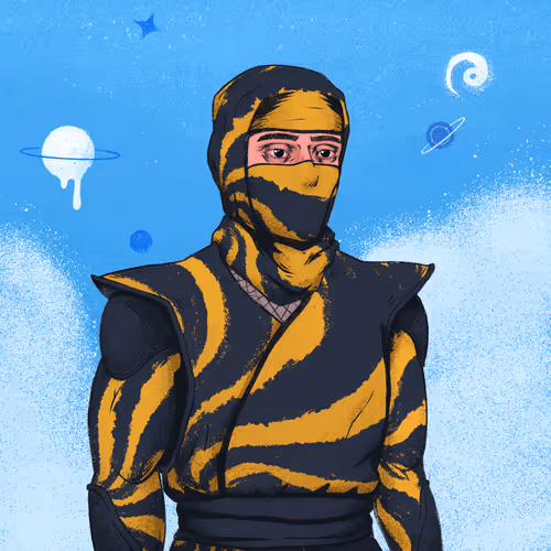 Tie Dye Ninja #6268