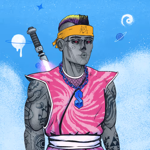 Tie Dye Ninja #1119