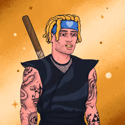 Tie Dye Ninja #2735