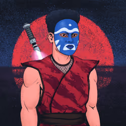 Tie Dye Ninja #3317