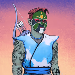 Tie Dye Ninja #5160