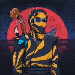 Tie Dye Ninja #1402