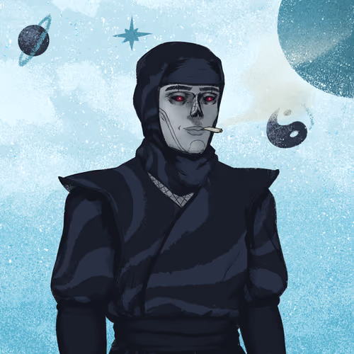 Tie Dye Ninja #7731