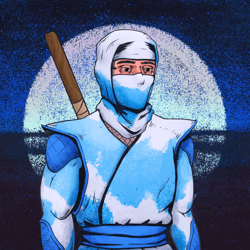 Tie Dye Ninja #7766