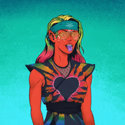 Tie Dye Ninja #4452
