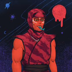 Tie Dye Ninja #2518