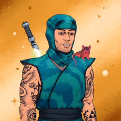 Tie Dye Ninja #5878