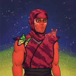 Tie Dye Ninja #518