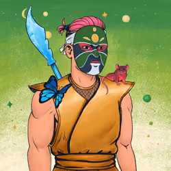 Tie Dye Ninja #6697