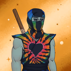 Tie Dye Ninja #5301