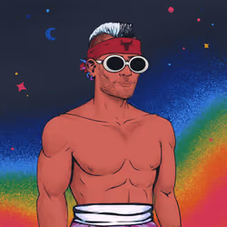 Tie Dye Ninja #1218