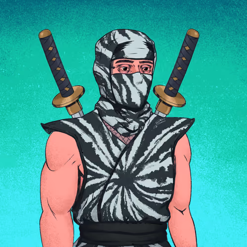 Tie Dye Ninja #7737