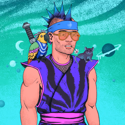 Tie Dye Ninja #4285
