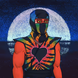 Tie Dye Ninja #1525