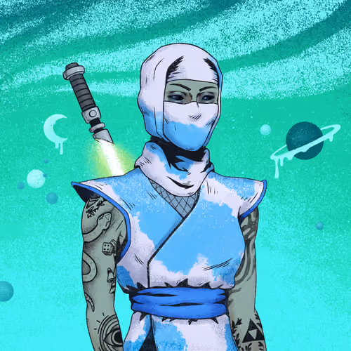 Tie Dye Ninja #2472