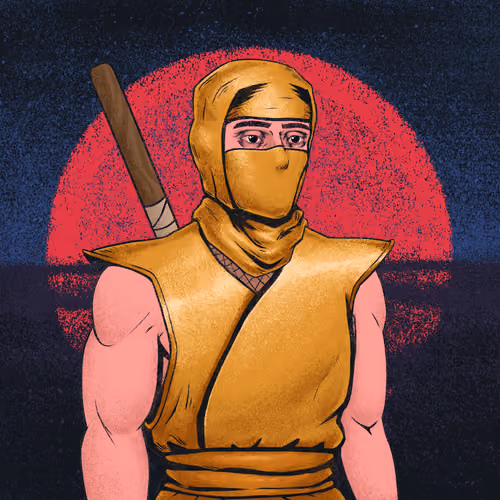 Tie Dye Ninja #2937