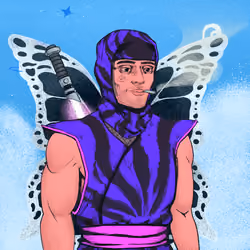 Tie Dye Ninja #6815