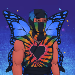 Tie Dye Ninja #2237