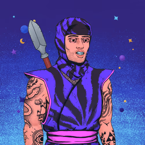 Tie Dye Ninja #7208