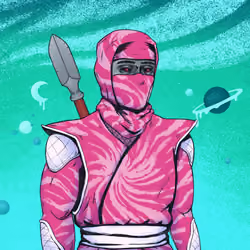 Tie Dye Ninja #896
