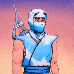Tie Dye Ninja #6049